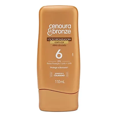 [REC +Por- R$12.7 ] Cenoura e Bronze Loção Bronzeadora Com Cor Fps6