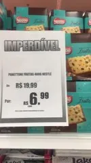 [BH loja física] Panettone Frutas Nestlé - R$6,99