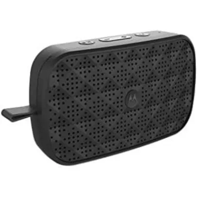 [PRIME] Caixa de Som Motorola Sonic Play 100 Bluetooth, Estéreo, Motorola, SP006, Preto | R$ 99
