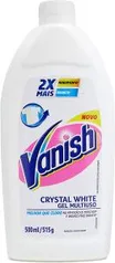 Tira Manchas Vanish Crystal White Gel Multiuso, 500ml - R$4,86