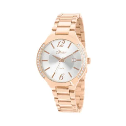 Relógio Condor Bracelete Feminino Rosé Analógico CO2115YK/4K - R$119