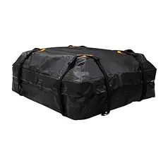 KKcare Saco de carga impermeável 600D Cargo bagageiro de teto de carro Saco universal de armazenamento de saco de bagagem para acampamento de viagem