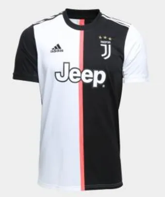 Camisa Juventus Home 19/20 s/n° Torcedor Adidas Masculina 