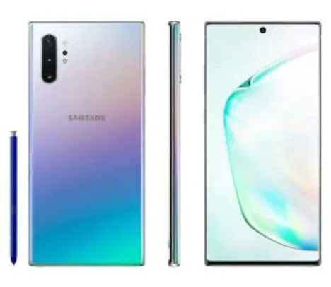 [Cliente Ouro] Samsung Galaxy Note 10+ Aura Glow | R$ 3533