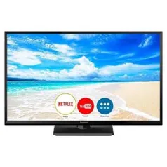 Smart Tv Led32 Panasonic Tc-32fs600b Hd Com Wi-fi, 2 Hdmi - R$849