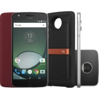 Smartphone Moto Z Play Sound Edition XT1635-02 Preto por R$ 1759