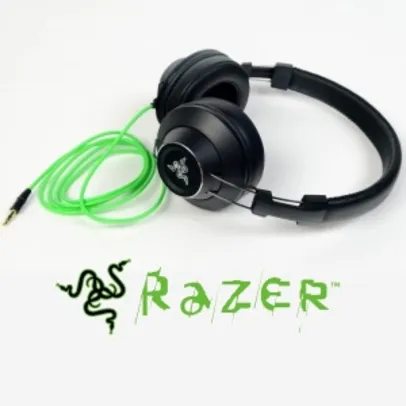 Saindo por R$ 132: Fone para Jogos Razer Adaro Stero PC - Preto | Pelando