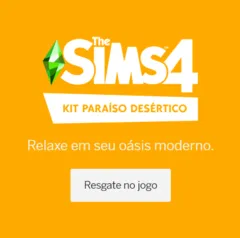 Kit Paraíso Desértico - Expansão de The Sims 4