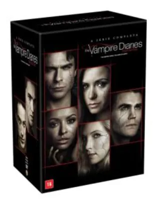 DVD The Vampire Diaries - A Série Completa - 1ª A 8ª Temporada - Exclusivo