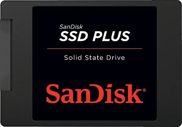 SanDisk SSD de 480 GB mais 2,5 polegadas SATA III SSD modelo SDSSDA-480G-G25, Preto