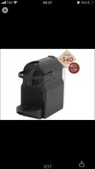 [Com MagaluPay R$228] Cafeteira Nespresso Inissia Preta 110v