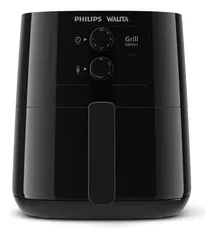 (CC Mastercard) Fritadeira Elétrica Airfryer Philips Walita Serie 3000 Hd9202 Preto 1400w 110V