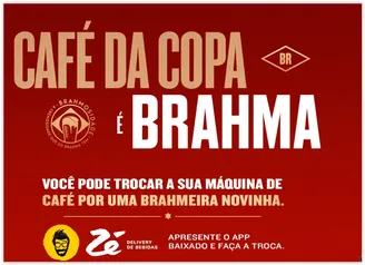 [SP] Brahma troca sua cafeteira por uma Brahmeira