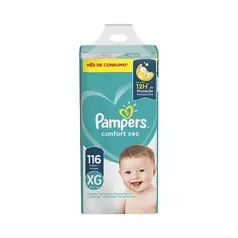 [APENAS SP] Fralda Pampers Confort Sec XG Com 232 Unidades