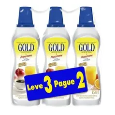 Adoçante Gotas Gold 65ml - 3 Unidades