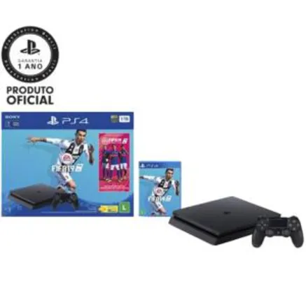 [Cartão Sub] Console PlayStation 4 1TB Bundle + Game Fifa 19 - Sony - R$ 1614,99

À Vista