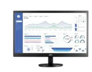 Monitor 21,5" AOC E2270SWHEN Widescreen, 1920x1080, FHD, HDMI, Preto | R$569