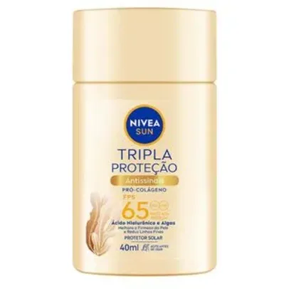 NIVEA Sun Protetor Solar Tripla Proteção Antissinais Fps 65 - 40ml