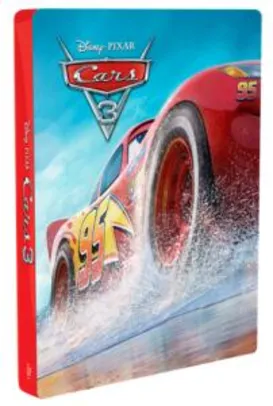 Carros 3 - Blu-Ray 3D + Blu-Ray - Steelbook