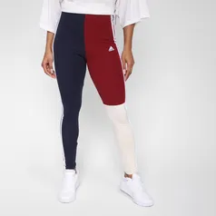 Calça Legging Adidas Colorblock Feminina