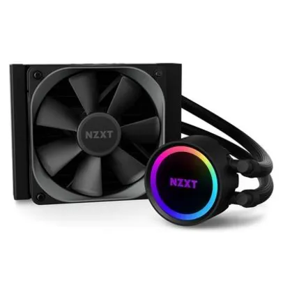 Water Cooler NZXT Kraken 120, RGB, 120mm, Intel/AMD, para PC, Preto - RL-KR120-B1