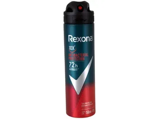 Desodorante Aerossol Antitranspirante Rexona - Antibacterial Protection Masculino 150ml