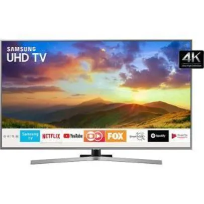 Smart TV LED 50” Samsung 4K/Ultra HD 50NU7400 3 HDMI 2 USB - R$ 2840