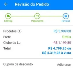 [Clube da Lu + App] Galaxy S20+ 128GB | R$ 4.319