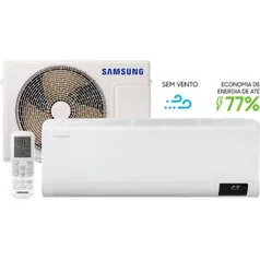 Ar Condicionado Split High Wall Digital Inverter Samsung WindFree Quente e Frio 9000 BTUs - R$1992