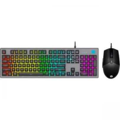 Kit Teclado e Mouse Gamer HP KM300F | R$ 162