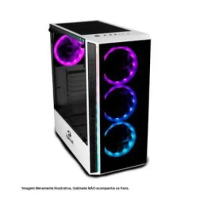 Gabinete Grapple Branco GC-607WH Redragon