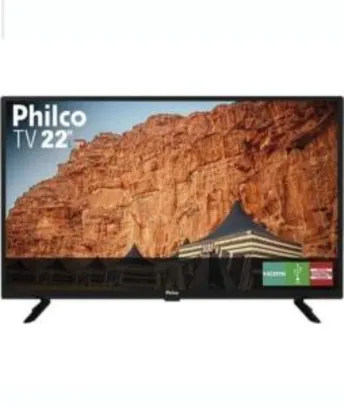 TV LED 22´ Full HD Philco | R$ 460