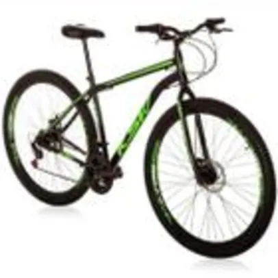 Bicicleta Aro 29 Aço Carbono Ksvj Freios A Disco 21 Vel - Ksvj Bikes