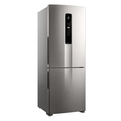 Foto do produto Geladeira/Refrigerador Electrolux Frost Free Inverse 490L IB7S Inox
