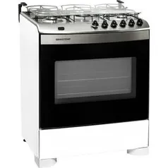 Fogão Brastemp 5 Bocas BFS5NBB com Mesa Compartimentada – Branco por R$ 826