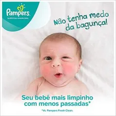 (PRIME) LENÇOS UMEDECIDOS PAMPERS SENSITIVE 56 UNIDADES R$12,51