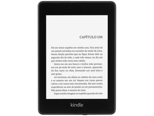 Novo Kindle Paperwhite Amazon à Prova de Água - Tela 6" 8GB | R$ 418