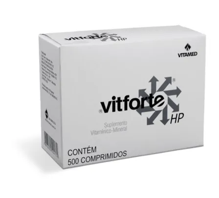 Vitfort High Power 500 comprimidos, Val. Jul2021 | R$29