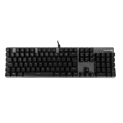 Teclado Mecânico Gamer Motospeed CK104 Preto RGB, Brown Switch BR