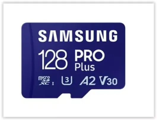 Cartão de Memória Samsung PRO Plus 128GB Azul