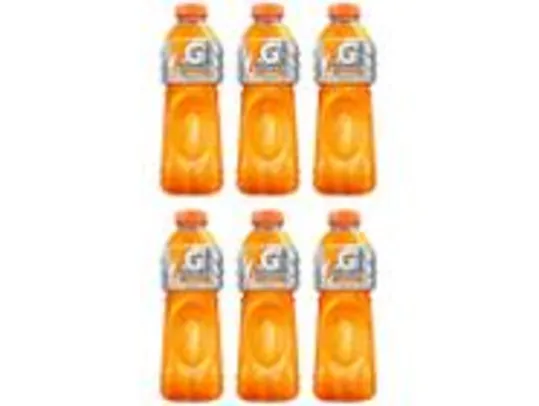 Kit Isotônico Gatorade Tangerina 500ml 6 Unidades 