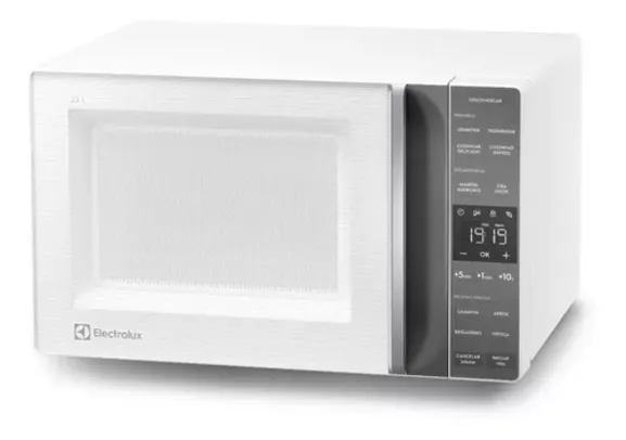 Micro-ondas Efficient 23 Litros Me23b Branco Electrolux 110v/220v