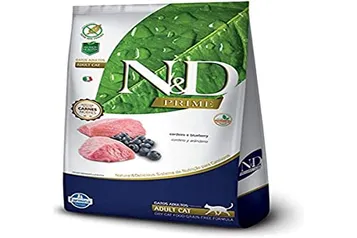 [R$ 258,44] Ração Farmina N&D Ancestral Grain para Gatos Adultos Sabor Cordeiro 7,5kg Farmina