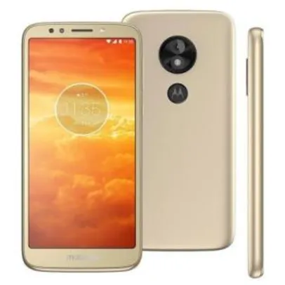 Smartphone Motorola Moto E5 Play Dual Android 8.1 Go, Tela 5.3", QuadCore 1.4 GHz 16GB Câm 8MP Ouro R$719