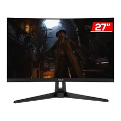 Monitor Gamer Asus Tuf 27'' Curvo WQHD 1ms 165Hz HDR FreeSync Premium HDMI/DP, VG27WQ1B