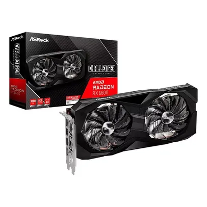 Placa de Vídeo RX 6600 CLD 8G ASRock AMD Radeon, 8GB, GDDR6 