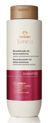 Shampoo Reestruturante para Cabelos Quimicamente Danificados Lumina 300 ml