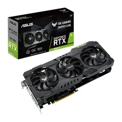 PLACA DE VIDEO ASUS GEFORCE RTX 3060 TI V2 OC 8GB GDDR6 TUF GAMING 256-BIT, TUF-RTX3060TI-O8G-V2-GAMING | R$ 5800