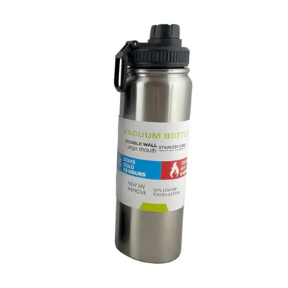 Garrafa Térmica Squeeze De Academia Inox Água 800ml Sports (Inox)