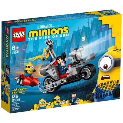 LEGO Minions Perseguição de Moto Sem Fim 75549 - 136 Peças